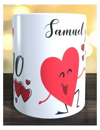 Taza contigo todo es de 10