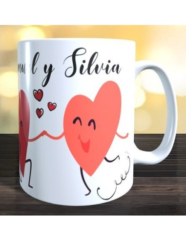 Taza contigo todo es de 10