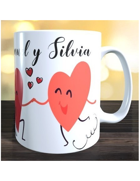 Taza contigo todo es de 10