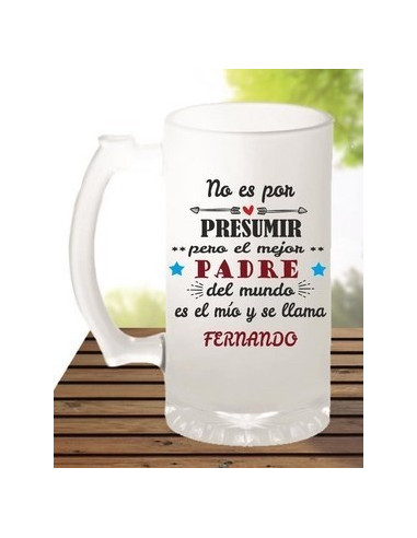 Jarra No es por presumir... papá