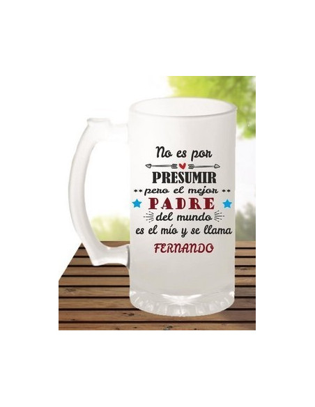 Jarra No es por presumir... papá