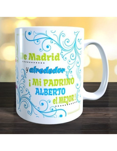 Taza Mi Padrino el mejor