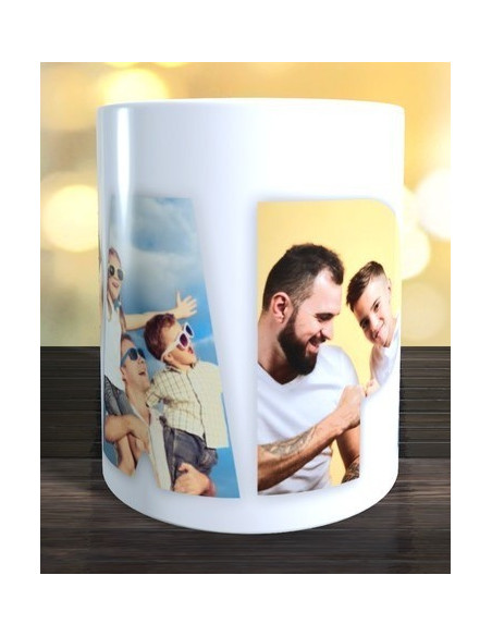 Taza papá con fotos