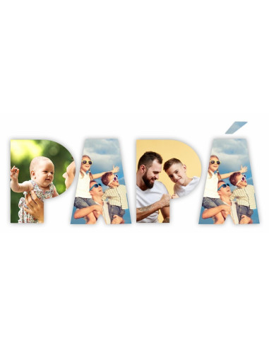 Taza papá con fotos