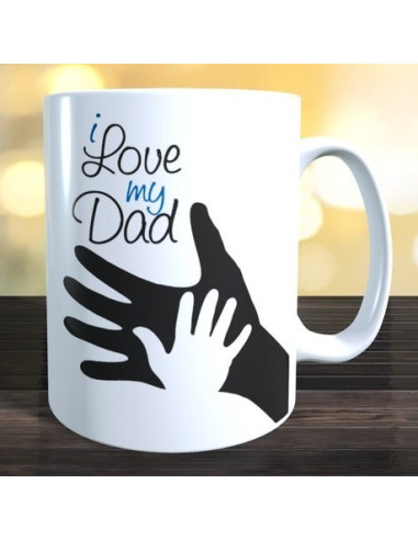 Taza I LOVE MY DAD