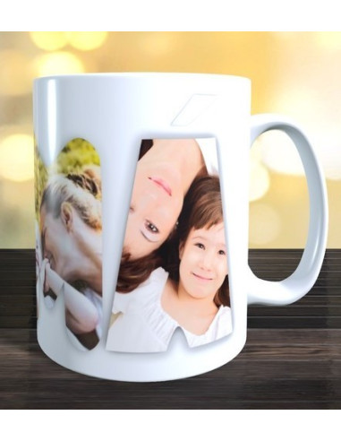 Taza mamá con fotos