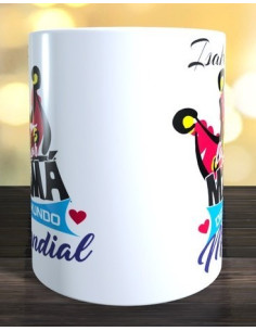 Taza Mejor mamá del mundo mundial 2