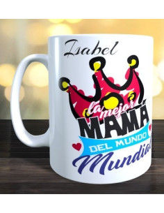 Taza Mejor mamá del mundo mundial