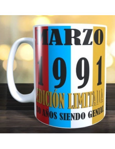 Taza Años siendo genial