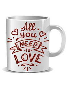 Taza All You Need is Love II 2