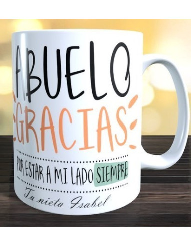 Taza gracias Abuelo