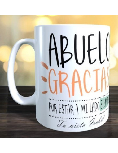Taza gracias Abuelo