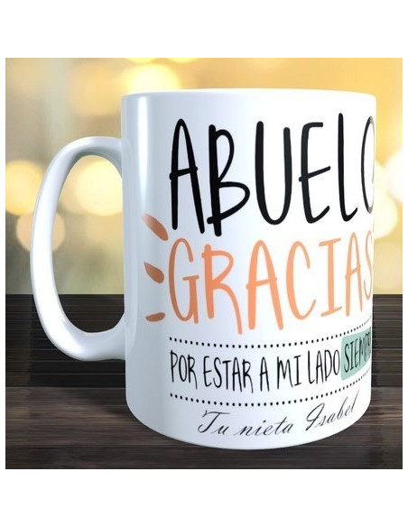 Taza gracias Abuelo