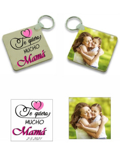 Llavero madera TE QUIERO MAMÁ 2