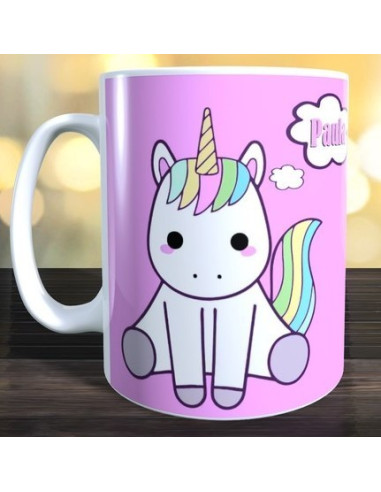 Taza UNICORNIOS personalizada