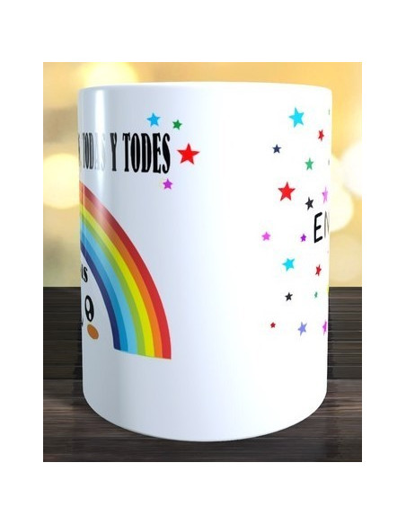 Taza LOS ODIO A TODOS, TODAS Y TODES