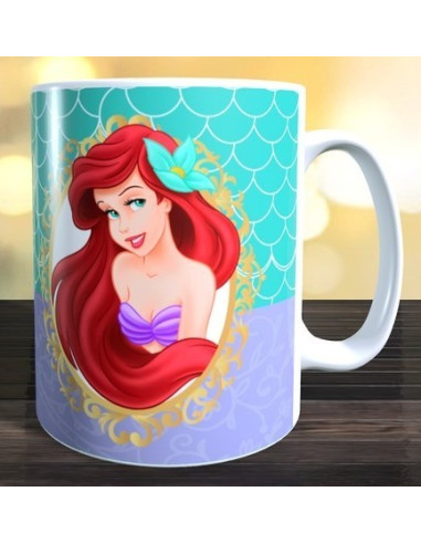 Taza princesa Ariel