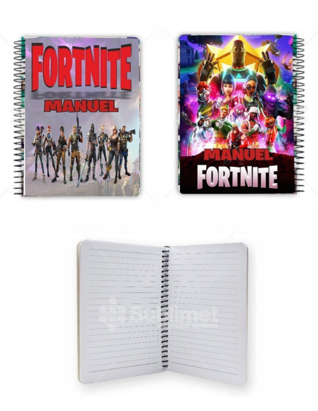 Libreta A5 Fortnite