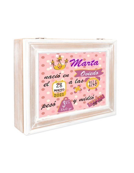 Caja madera personalizada 