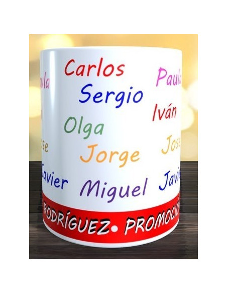 Taza ALUMNOS COMPAÑEROS CLASE