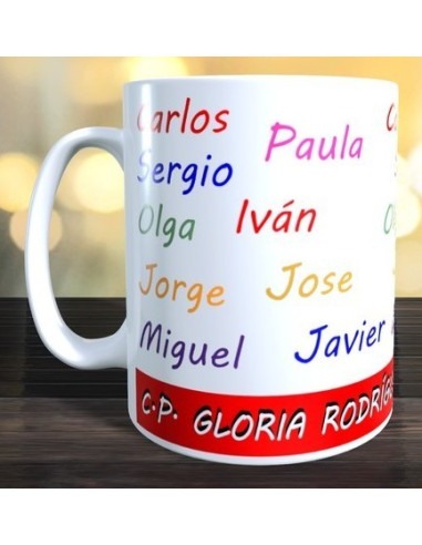 Taza ALUMNOS COMPAÑEROS CLASE