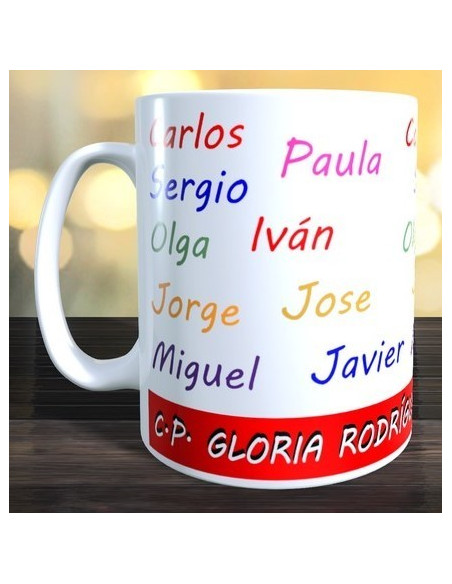 Taza ALUMNOS COMPAÑEROS CLASE
