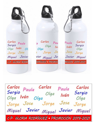 Cantimplora ALUMNOS COMPAÑEROS CLASE