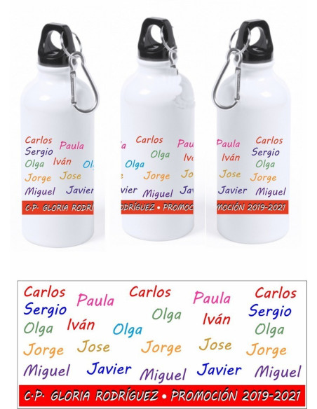 Cantimplora ALUMNOS COMPAÑEROS CLASE