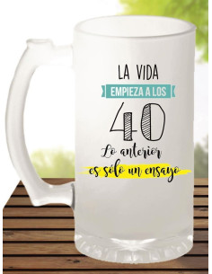 Jarra La vida empieza a los 40