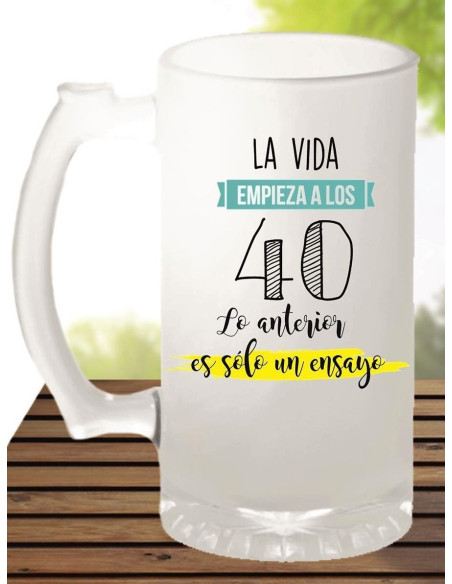 Jarra La vida empieza a los 40