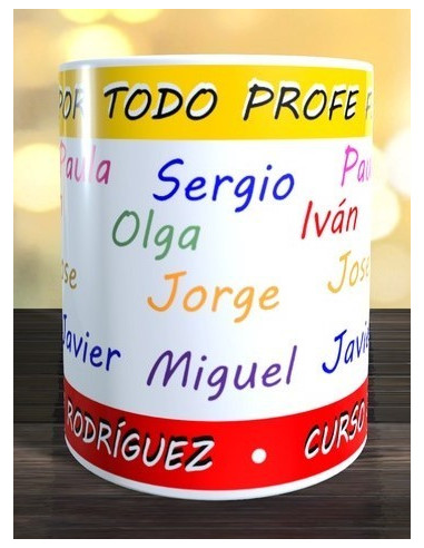 Taza GRACIAS PROFE