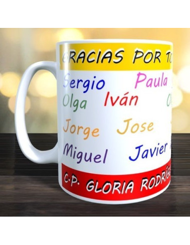 Taza GRACIAS PROFE