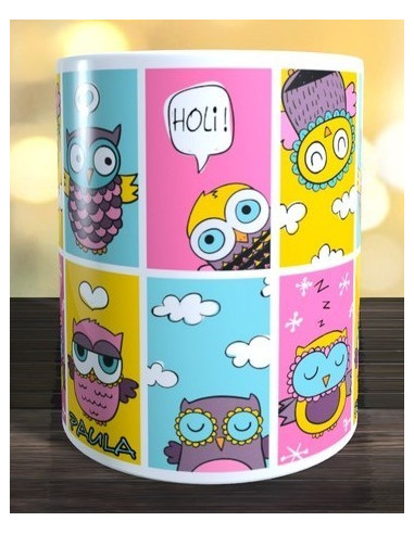 Taza BUHOS