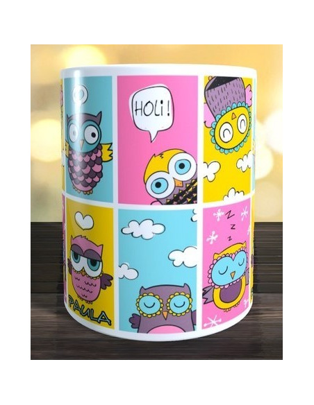 Taza BUHOS