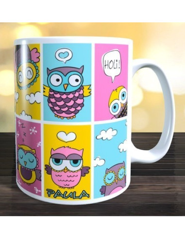 Taza BUHOS