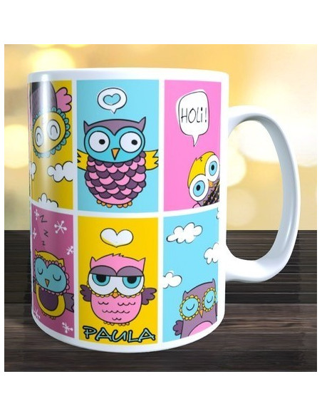 Taza BUHOS