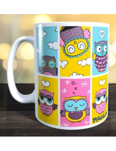 Taza BUHOS