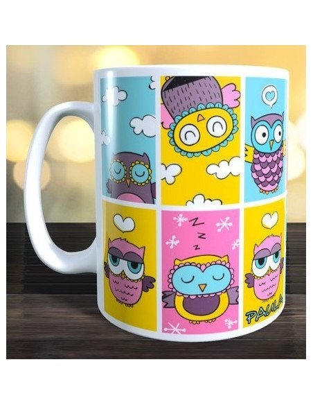 Taza BUHOS