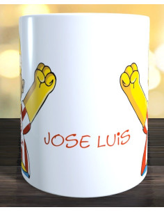 Taza Sporting Gijón Hommer Simpson 2