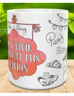 Taza voy a vivir la vida de mis sueños 2