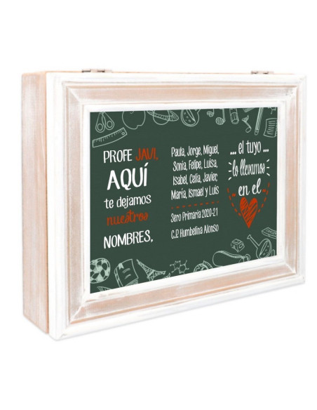Caja madera personalizada 