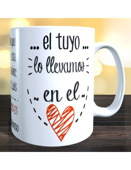 Taza regalo profe