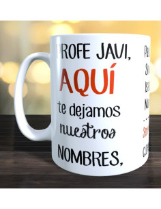 Taza regalo profe