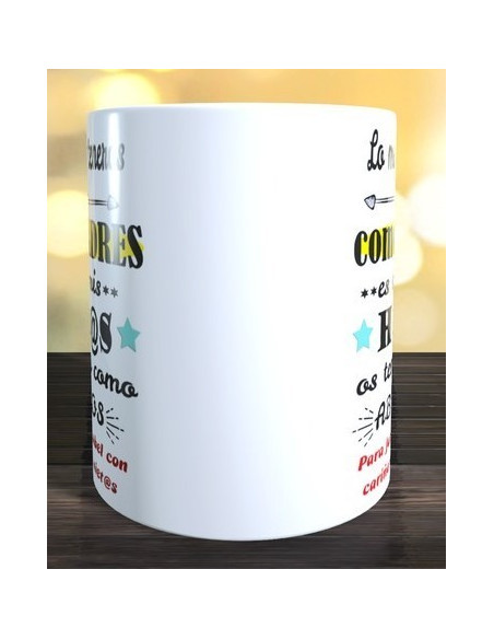 Taza lo mejor de teneros como padres