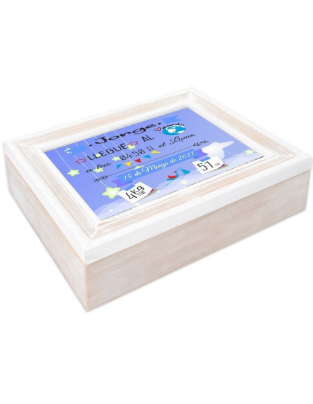 Caja madera personalizada 