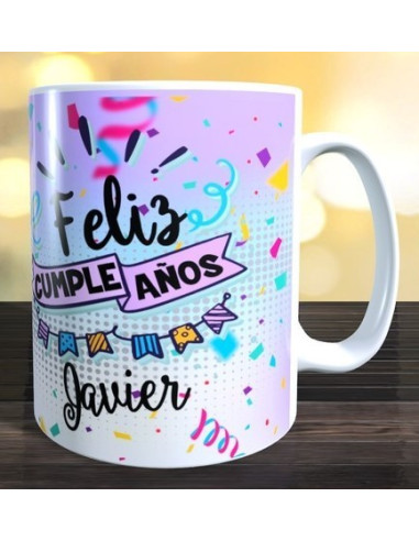 Taza feliz cumpleaños