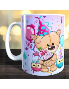 Taza feliz cumpleaños