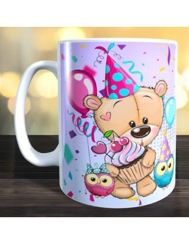Taza feliz cumpleaños