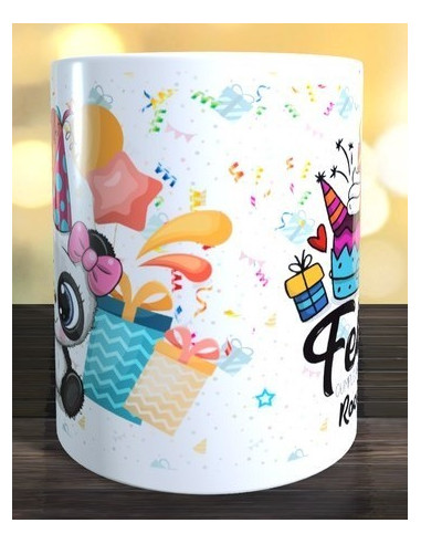 Taza feliz cumpleaños