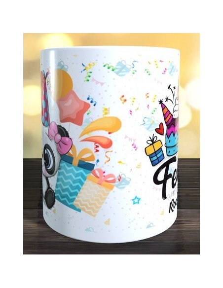 Taza feliz cumpleaños